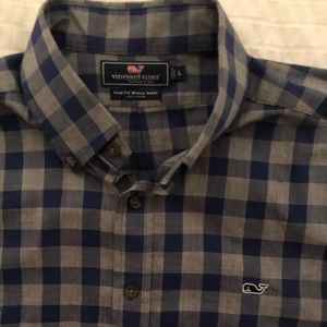Men’s Large Gingham Button Down Vineyard Vines